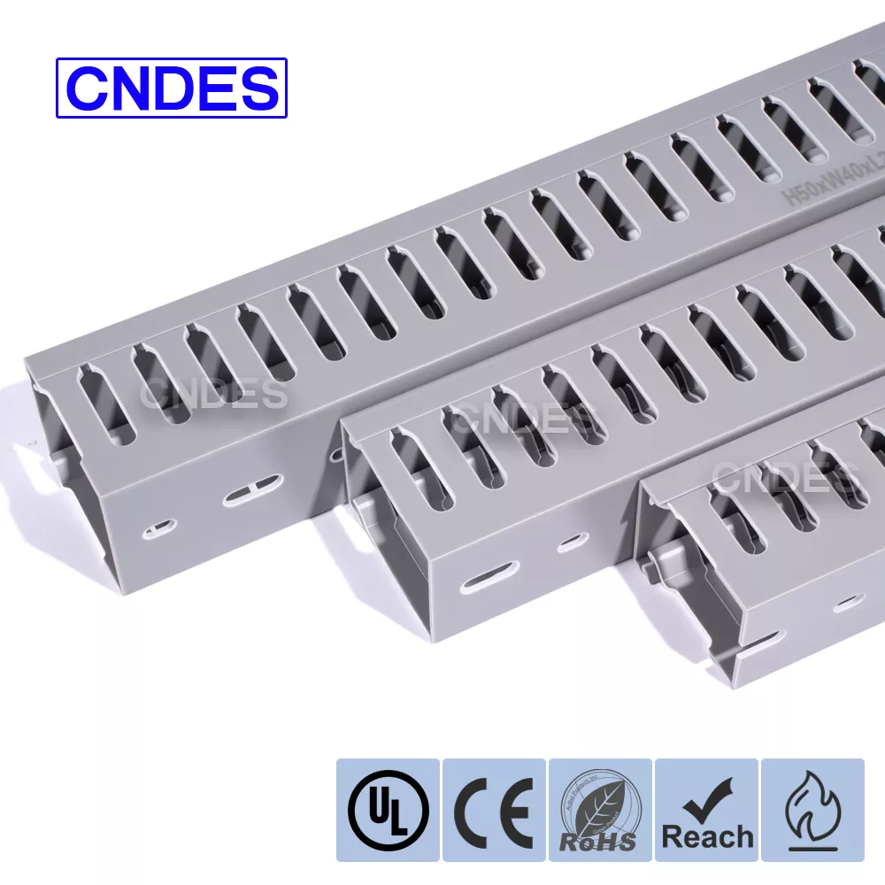 Cén fáth a bhfuil Duchtanna Sreangaithe PVC Slotted ina Rogha Chliste le haghaidh Bainistíocht Cábla Nua-Aimseartha?