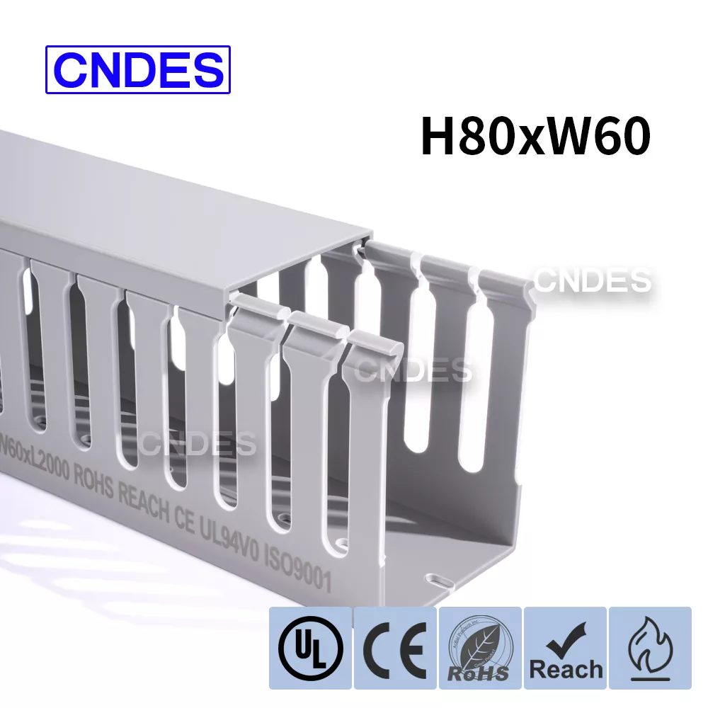 Ducht Sreangaithe PVC Slotáilte Liostaithe 80×60